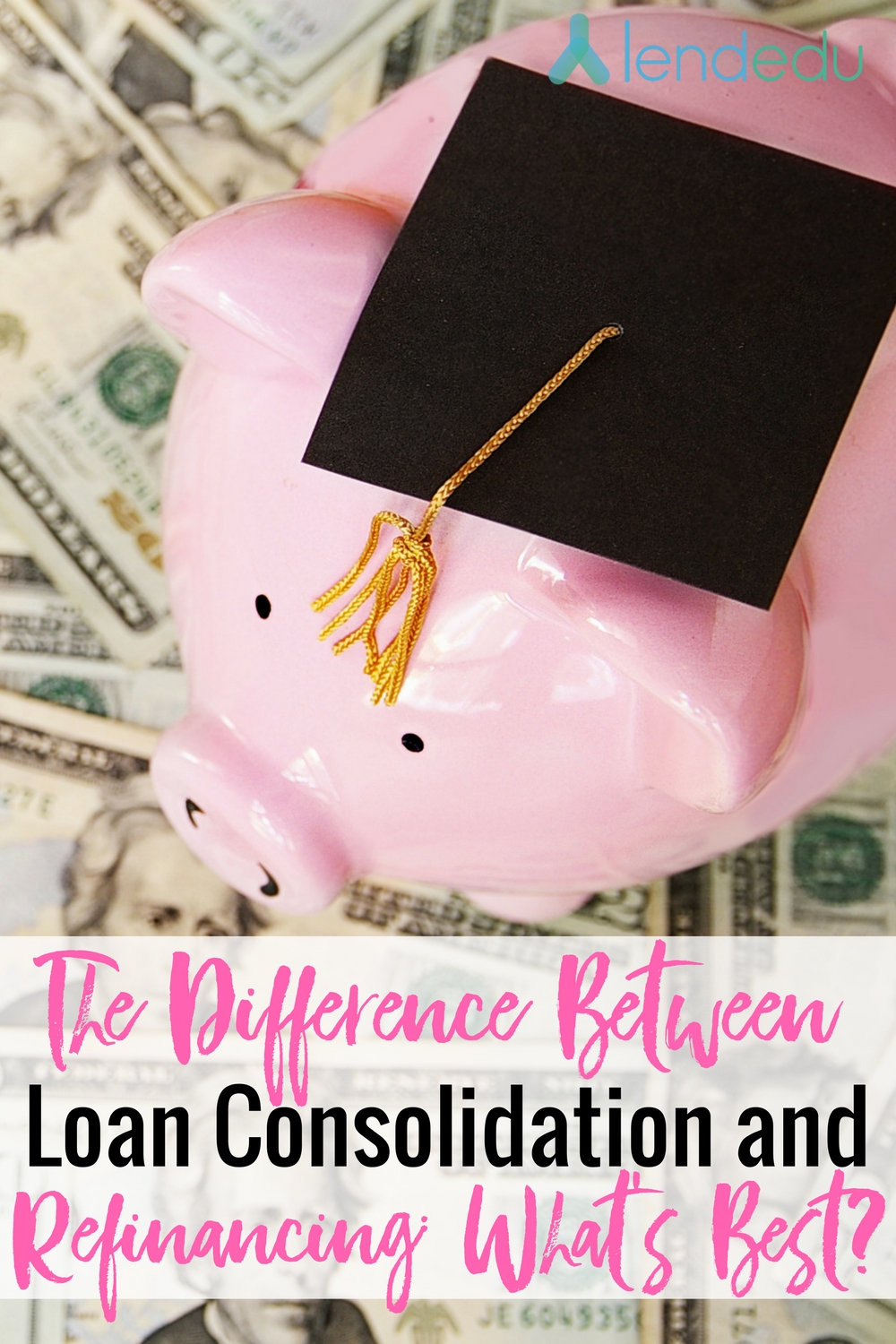 the difference between loan consolidation and refinancing