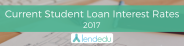 Current Student Loan Interest Rates Updated 3 22 17 LendEDU