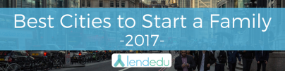 best cities to start a family