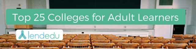 top 25 colleges for adult learners