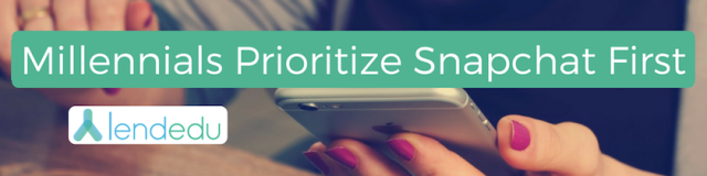 Millennials Prioritize Snapchat First