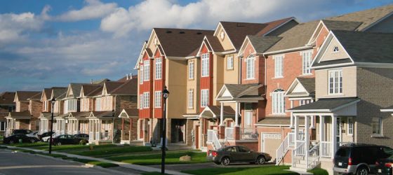 row of houses
