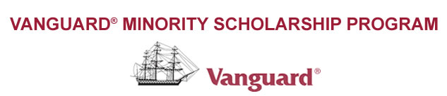 The Vanguard Minority Scholarship Program Logo