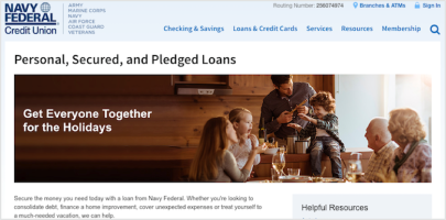Navy Federal Personal Loans Review