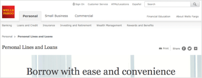 Wells Fargo Personal Loans Review