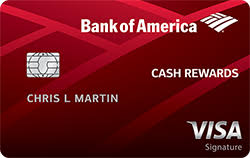 Bank of America Cash Rewards Credit Cards for Students