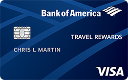 Bank of America Travel Rewards Credit Card for Students