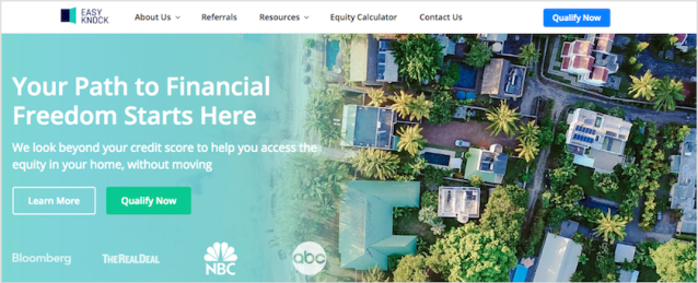 EasyKnock Homepage