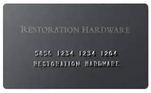 restoration hardware credit card no interest