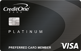Credit One Bank Platinum Visa for Rebuilding Credit