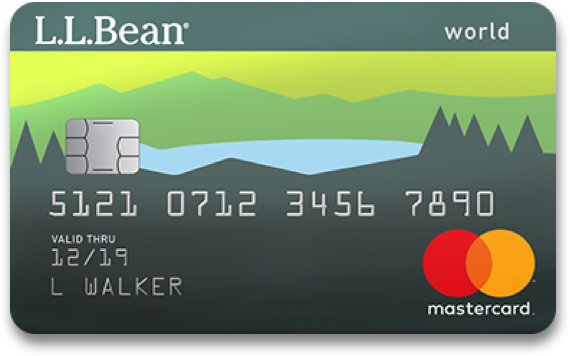 ll bean mastercard credit score