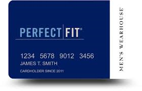 Men’s Wearhouse Perfect Fit Credit Card