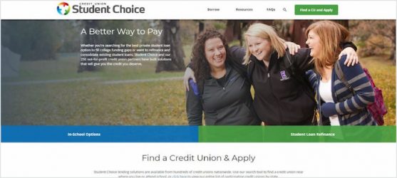 Credit Union Student Choice Review