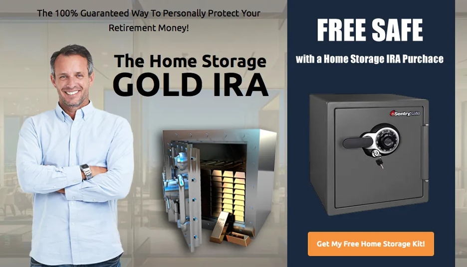 Home Storage Gold IRA Ad